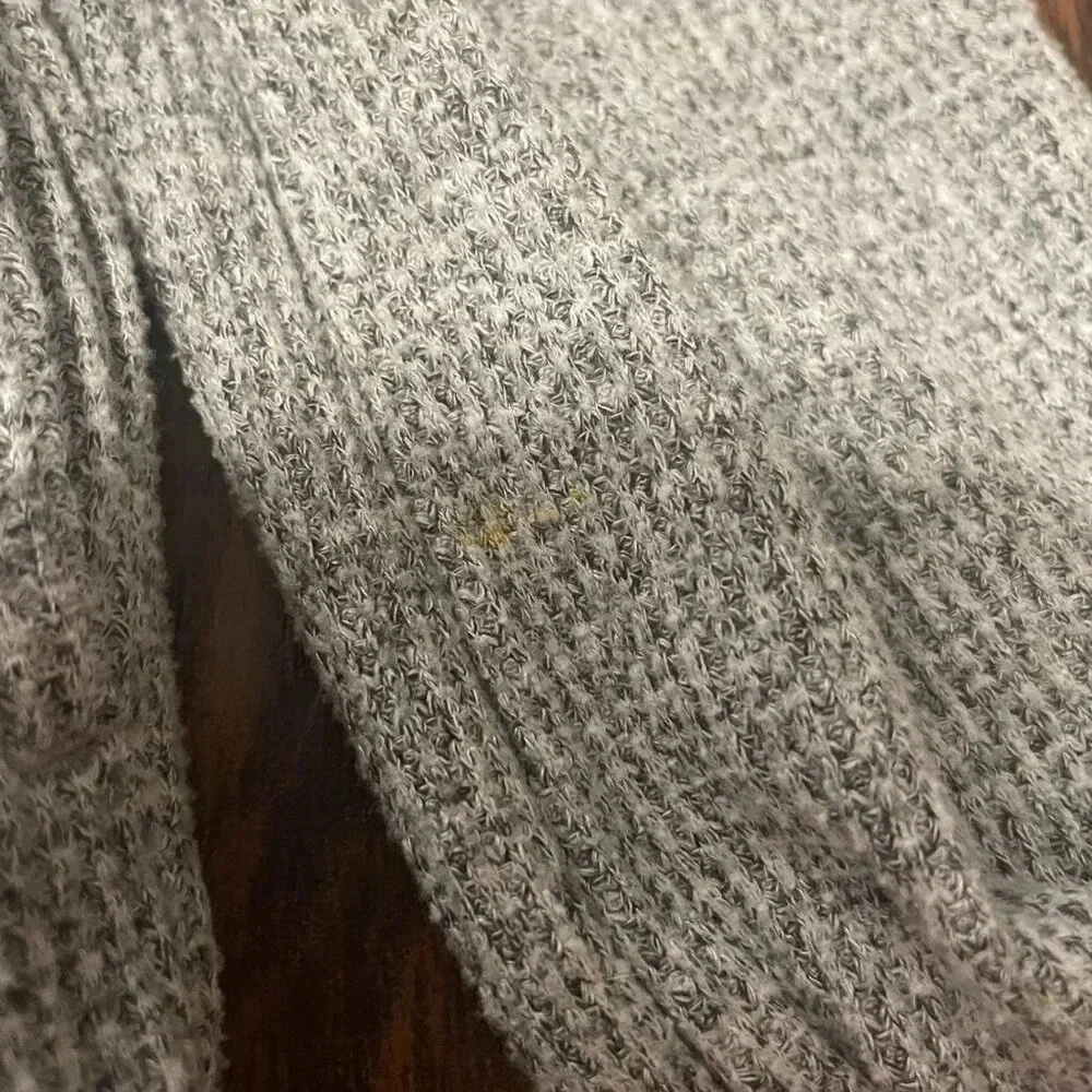 3T Cat & Jack Gray Waffle Knit Sweater Dress